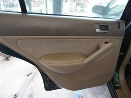 2002 Honda Civic EX Green Sedan 1.7L Vtec AT #A24925